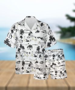 Christian Dior Palm Tree Luxury Summer Hawaiian Shirt