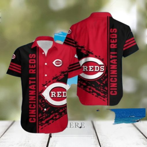 Cincinnati Reds MLB Quarter Style Hawaiian Shirt For Fans