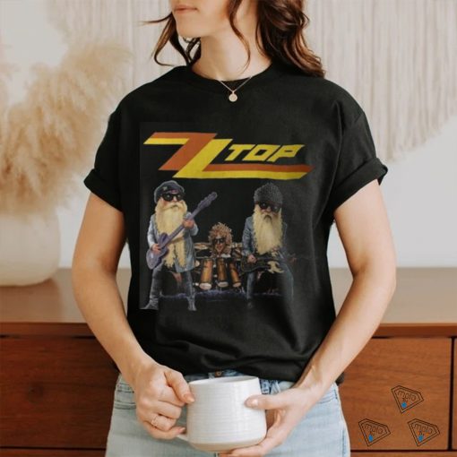 Classic ZZ Top Rock Band funny t shirt