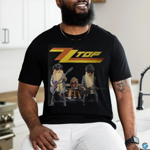 Classic ZZ Top Rock Band funny t shirt