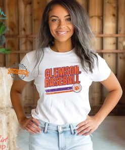 Clemson Tigers Retro Baseball Shirt