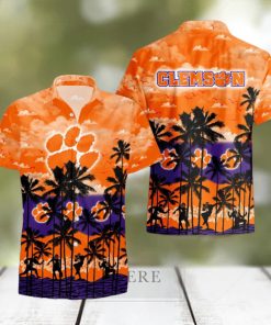 Clemson Tigers Summer Tropical Hawaiian Shirt