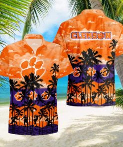 Clemson Tigers Summer Tropical Hawaiian Shirt