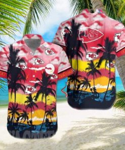 Cloud Beach Coconut Custom Kansas City Chiefs Gift Full Printed Hawaiian Shirt