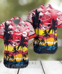 Cloud Beach Coconut Custom Kansas City Chiefs Gift Full Printed Hawaiian Shirt