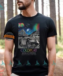 ColdPlay Music Of The Spheres Tour 2024 Olympic Stadium Athens GRC Shirt