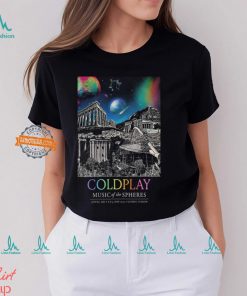ColdPlay Music Of The Spheres Tour 2024 Olympic Stadium Athens GRC Shirt