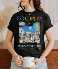 Coldplay Bucharest June 2024 Music Of The Spheres Limited Edition Tour Shirt