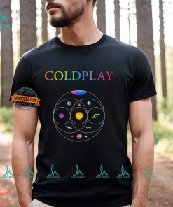 Coldplay Music Of The Spheres World Tour Live 2024 Dates Shirt