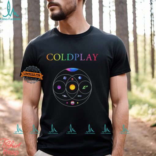 Coldplay Music Of The Spheres World Tour Live 2024 Dates Shirt