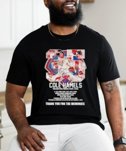 Cole Hamels Philadelphia Phillies 2006 2015 thank you for the memories shirt