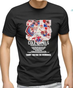 Cole Hamels Philadelphia Phillies 2006 2015 thank you for the memories shirt