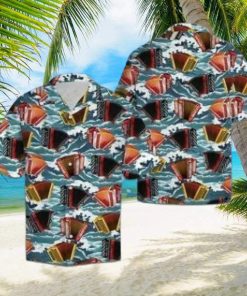 Colorful Accordion Hawaiian Shirts