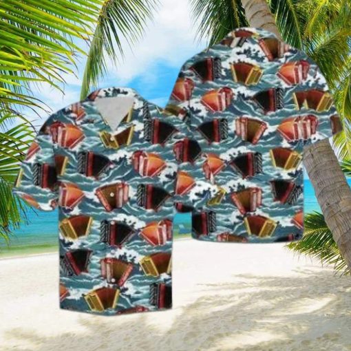 Colorful Accordion Hawaiian Shirts