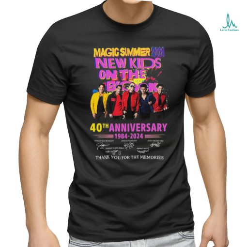 Comfort Colors Nkotb Magic Summer 2024 Shirt New Kids On The Block Vintage Group Tour Sweatshirt T Shirt