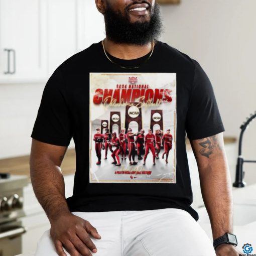 Congrats Oklahoma Sooners Women’s Softball 2024 National Champions There’s Only One Four Peat In NCAA Softball History Vintage T Shirt