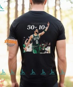 Congrats To Jayson Tatum Is The First Celtic Ever With 30+ Points And 10+ Assists In An NBA Finals Game Unisex T Shirt