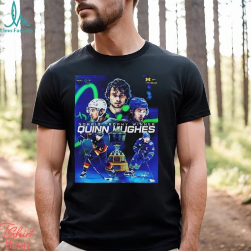 Congrats to quinn hughes has been winning the norris trophy champions 2024 shirt