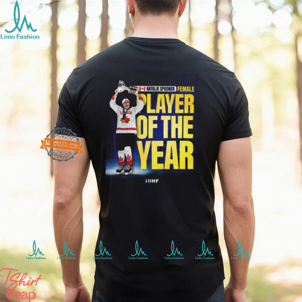 Congratulations To Natalie Spooner PWHL MVP And IIHF Female Player Of The Year Unisex T Shirt Congratulations To Natalie Spooner PWHL MVP And IIHF Female Player Of The Year Unisex T Shirt