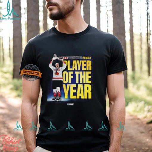 Congratulations To Natalie Spooner PWHL MVP And IIHF Female Player Of The Year Unisex T Shirt