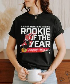 Connor Bedard Chicago Blackhawks 2024 Calder Memorial Trophy Winner T Shirt