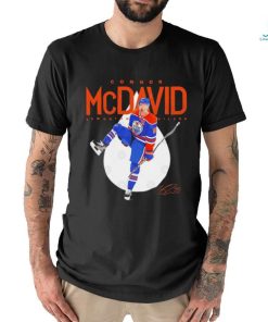 Connor Mcdavid Edmonton Oilers signature 2024 shirt