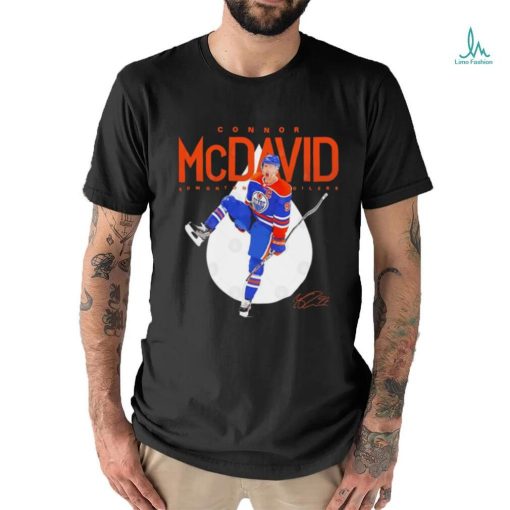 Connor Mcdavid Edmonton Oilers signature 2024 shirt