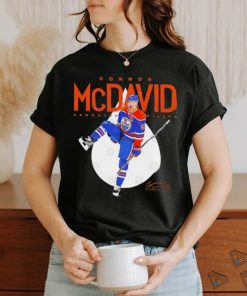 Connor Mcdavid Edmonton Oilers signature 2024 shirt