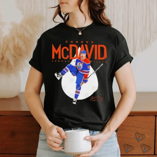 Connor Mcdavid Edmonton Oilers signature 2024 shirt