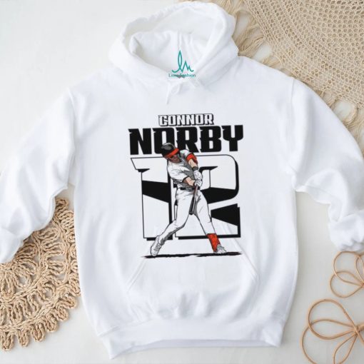 Connor Norby 12 Baltimore Orioles baseball graphic shirt