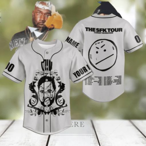 Conway The Machine The Sfk Tour Custom Baseball Jersey