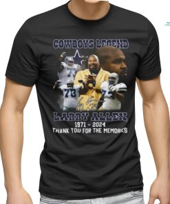 Cowboys Legend Larry Allen 1971 2024 Thank You For The Memories T Shirt