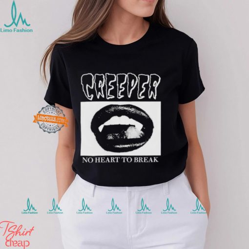 Creepercult Creeper Fangs No Heart To Break T Shirt