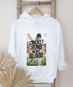 Cricket Runs In My Blood T Shirt