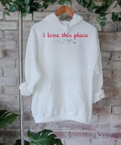 Cristopher Sanchez Alec Bohm I Love This Place Ladies Boyfriend Shirt