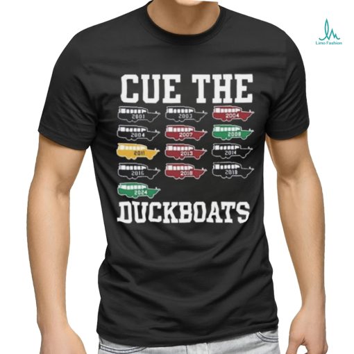 Cue The Duckboats 2024 Shirt