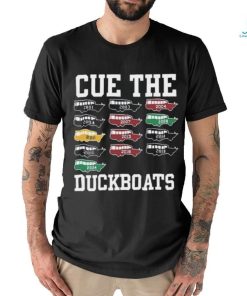 Cue The Duckboats 2024 Shirt