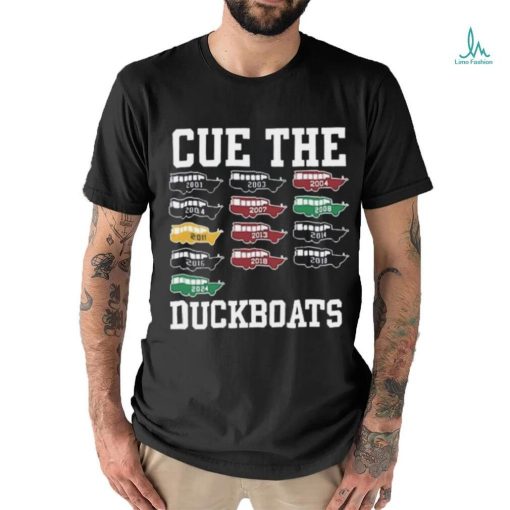 Cue The Duckboats 2024 Shirt