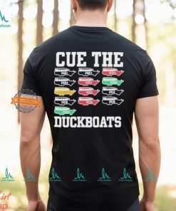 Cue The Duckboats Are Coming Full NBA Finals All Times Champions Of Boston Celtics 2001 To 2024 Shirt