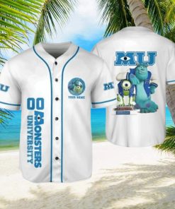 Custom Disney Monsters Inc University Baseball Jersey