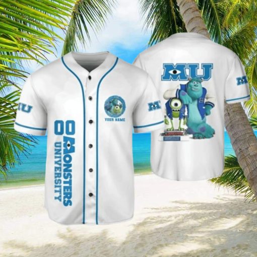 Custom Disney Monsters Inc University Baseball Jersey