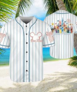 Custom Disneyland Princess Jersey Baseball Team Jersey Princess Eras Jersey