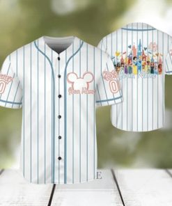 Custom Disneyland Princess Jersey Baseball Team Jersey Princess Eras Jersey