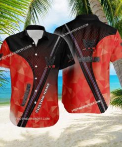 Custom Name WWE Wrestling Line 3D New Vintage Hot 3D Hawaiian Shirt For Men And Women