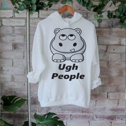 Cute Hippo T Ugh People Eye Rolling Hippo T Shirt