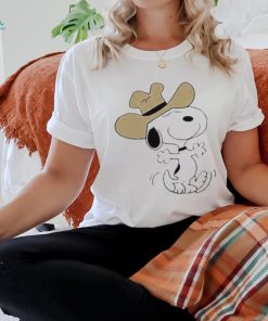 Cute Peanuts Cowboy Snoopy Shirt