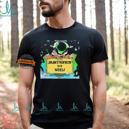 Cyclops Cove 3 World Premier Subtronics B2B Wooli On December 6 8 2024 At Sunset Cove Amphitheater In Boca Raton FL T Shirt