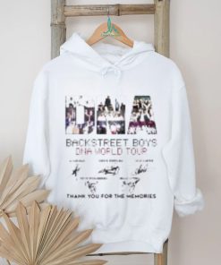 DNA Backstreet Boys DNA World Tour Thank You For The Memories T Shirt