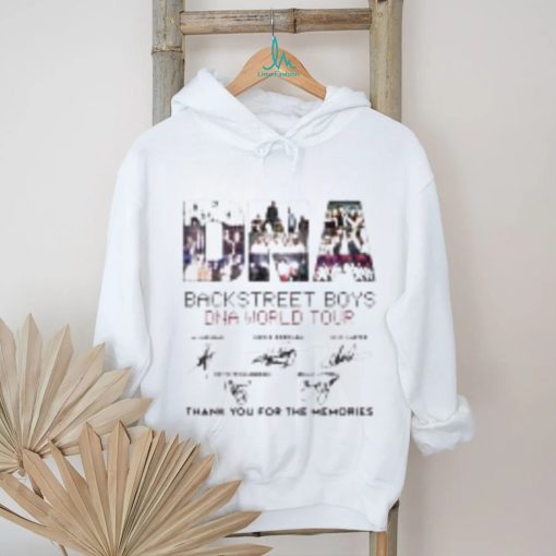 DNA Backstreet Boys DNA World Tour Thank You For The Memories T Shirt