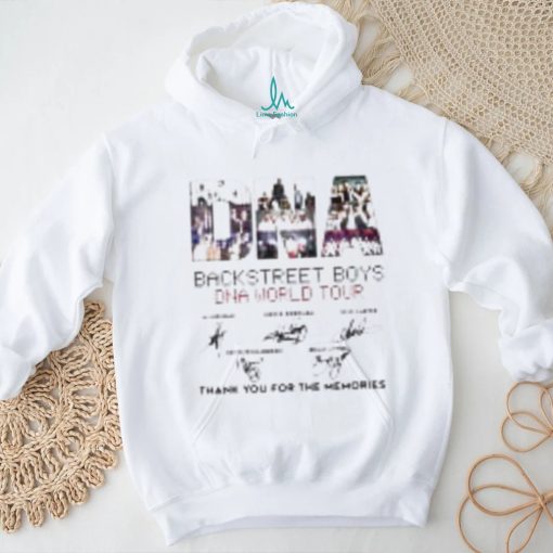DNA Backstreet Boys DNA World Tour Thank You For The Memories T Shirt